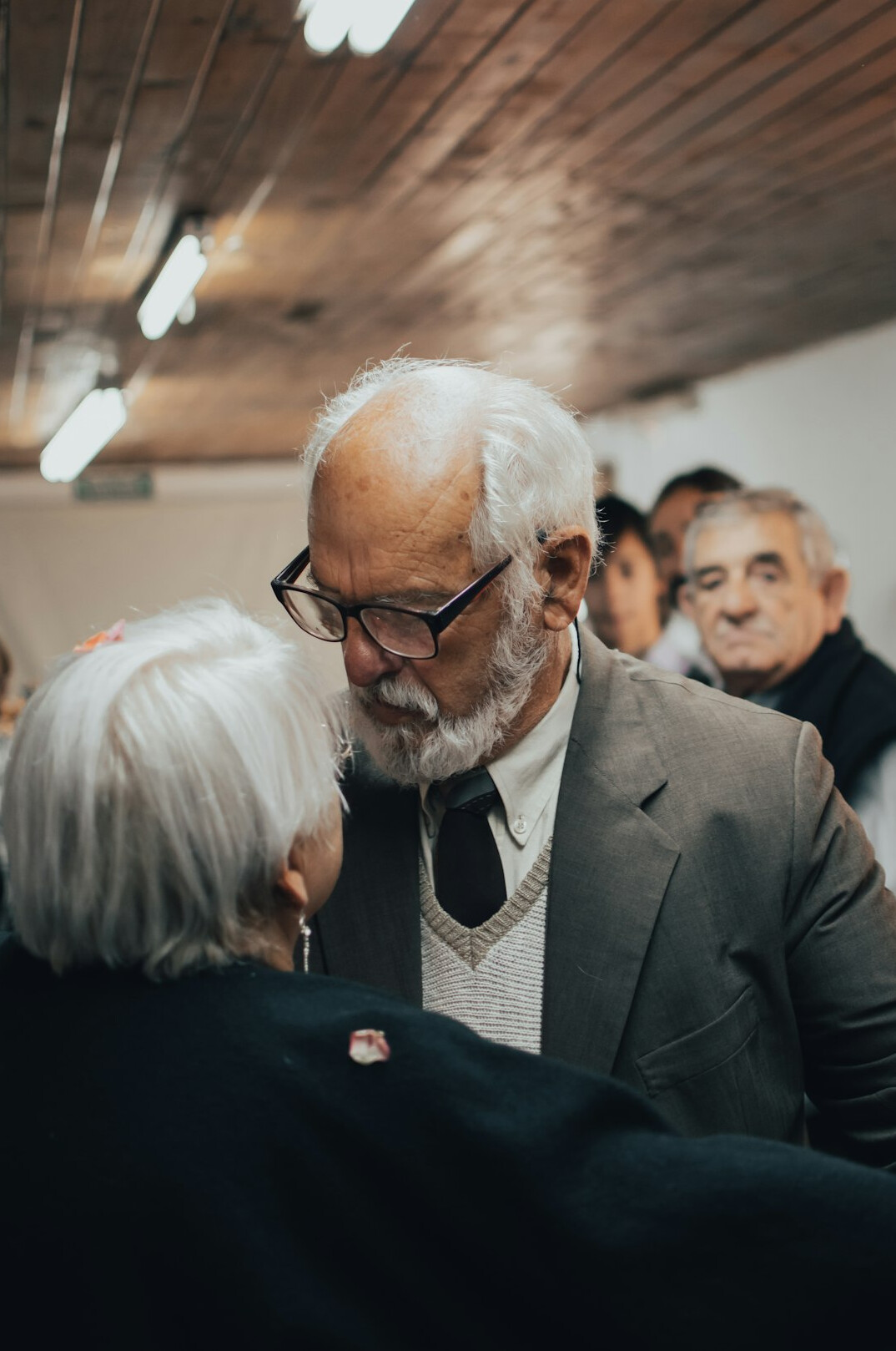 elderly people voting